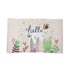 Tappetino per il bagno in terra di diatomee, assorbente, ad asciugatura rapida, antiscivolo, morbido, stile: Lovely Rabbit (52x32 cm)