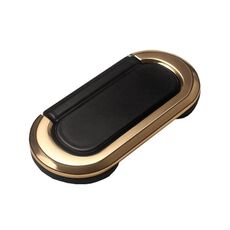 Maniglia piatta nascosta per cassetto dell'armadietto semplice per la casa, colore: oro + nero