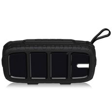 NUOVOXING NR-5018 Altoparlante portatile portatile esterno portatile, supporto per la chiamata a mani libere / scheda TF / disco FM / U (nero)