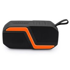 NUOVOXING NR-5019 Altoparlante Bluetooth portatile esterno, supporta la chiamata a mani libere / scheda TF / disco FM / U (arancione)