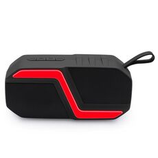 NUOVOXING NR-5019 Altoparlante portatile portatile esterno, supporta supporto a mani libere / scheda TF / disco FM / U (rosso)