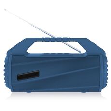 NUOVOXING NR-4025FM Altoparlante Bluetooth Bluetooth all'aperto NR-4025FM, supporta la chiamata a mani libere / scheda TF / disco FM / U (blu)