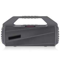 Newrixing NR-4025P con altoparlante Bluetooth portatile per acqua a prova di spruzzi per esterni, supporta la chiamata a mani libere / scheda TF / disco FM / U (grigio)
