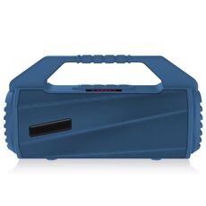 NewRixing NR-4025P con altoparlante Bluetooth portatile a prova di spruzzi esterno a schermo, supporto per la chiamata a mani libere / scheda TF / FM / U disco (blu)