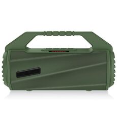 NewRixing NR-4025P con altoparlante Bluetooth portatile ad acqua a prova di spruzzi per esterni, supporta supporto a mani libere / scheda TF / disco FM / U (verde)