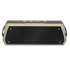 NUOVOXING NR-5000 IPX5 Altoparlante Bluetooth ad alta fedeltà IPX5, supporta supporto a mani libere / scheda TF / disco FM / U (oro)