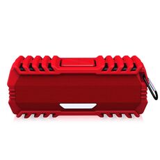 NewRixing NR-5015 Altoparlante portatile portatile esterno con gancio, supporto a mani libere / scheda TF / scheda FM / U (rosso)