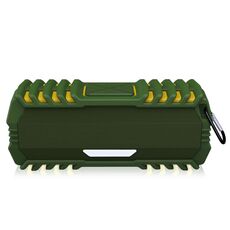 NewRixing NR-5015 Altoparlante portatile portatile per esterno con gancio, supporto per la chiamata a mani libere / scheda TF / disco FM / U (verde)