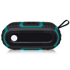 NUOVOXING NR-5016 Speaker Bluetooth a prova di spruzzi per esterni, supporta la chiamata a mani libere / scheda TF / disco FM / U (verde)
