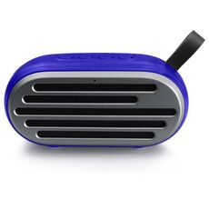 Nuovo Rixing NR-105 Mini TWS Metal Bluetooth Speaker Auther-free Chiamata / FM (blu)