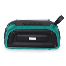 Nuovo Rixing NR-906FM TWS Impermeabile Bluetooth Speaker Supporto Chiamata a mani libere / FM con maniglia e antenna (verde smeraldo)