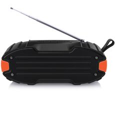 Nuovo Rixing NR-907FM TWS Outdoor Bluetooth Speaker Supporto Chiamata a mani libere / FM con maniglia e antenna (arancione)