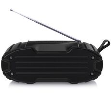 Nuovo Rixing NR-907FM TWS Outdoor Bluetooth Speaker Speaker Supporto Chiamata a mani libere / FM con maniglia e antenna (nero)