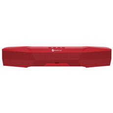 NUOVOXING NR-7011 Altoparlante Bluetooth portatile esterno con supporto per telefono, supporto per la chiamata a mani libere / scheda TF / disco FM / U (rosso)