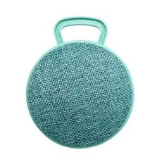 A01L Texture in tessuto rotondo Mini altoparlante Bluetooth Bluetooth, supporta la chiamata a mani libere e la scheda TF (verde)