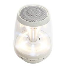SHABA VS-18 Bluetooth 4.2 Multi-funzione Portatile Piccola lampada magica colorata altoparlante Bluetooth senza fili (bianco)