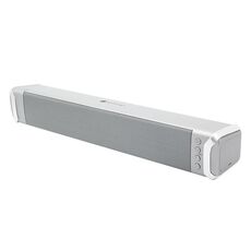 NEWRIXING NR-2017 Altoparlante portatile Bluetooth portatile, supporta la chiamata a mani libere / scheda TF / disco FM / U (argento)