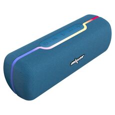 Altoparlante Bluetooth stereo portatile ZEALOT S55 con microfono integrato, supporto chiamate in vivavoce e scheda TF e AUX (blu)