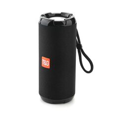 T & G TG621 Altoparlante wireless 3D impermeabile 3D portatile, supporto radio FM / scheda TWS / TF (nero)