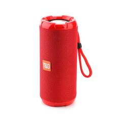T & G TG621 Altoparlante wireless 3D impermeabile 3D portatile, supporto radio FM / Scheda TWS / TF (rosso)
