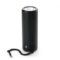 T & G TG635 Altoparlante Bluetooth impermeabile all'aperto portatile con funzione di torcia (nero)