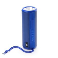 T & G TG635 altoparlante Bluetooth impermeabile all'aperto portatile con funzione torcia (blu)