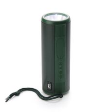 Altoparlante Bluetooth impermeabile all'aperto T & G TG635 con funzione di torcia (verde)
