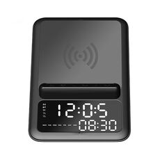 ACC BT512 Multifunzionale Bluetooth Speaker Bluetooth 10W Caricabatterie wireless LED Desktop Sveglia elettronica