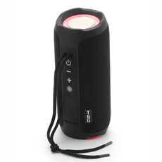 T & G TG227 Altoparlante per musica Bluetooth impermeabile all'aperto T & G TG227 con supporto a LED FM / TF / USB (nero)