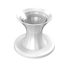 Staffa in metallo desktop altoparlante per Apple Home Pod Mini (Argento)