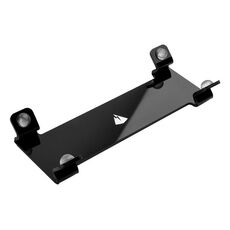 Staffa di stoccaggio anti-vibrazione del desktop universale Staffa in acrilico antiscivolo per altoparlante Bluetooth (nero)