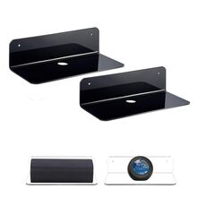 Bracket della fotocamera della sorveglianza dell altoparlante della famiglia 4 PCS (nero)