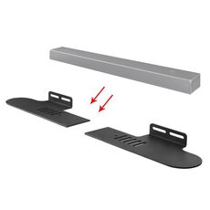 Per Samsung HW-Q90R & HW-M450 / XZ e HW-MS6501 / XZ Spalato Banca audio Bracket a muro