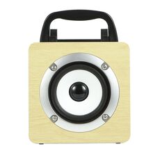 M3 Altoparlante bluetooth wireless portatile (legno)