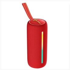 HOPESTAR P37 Altoparlante Bluetooth wireless impermeabile con luce RGB portatile per esterni (rosso)