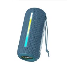 HOPESTAR P39 Altoparlante Bluetooth wireless con luce RGB impermeabile per esterni (blu)
