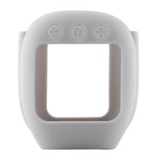 Custodia protettiva in silicone per altoparlante Bluetooth wireless JBL Clip 4 (grigio)