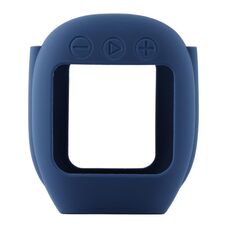 Custodia protettiva in silicone per altoparlante Bluetooth wireless JBL Clip 4 (blu)