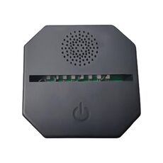 A189 Base per altoparlante Bluetooth con luce notturna 3D colorata a LED (quadrato nero)