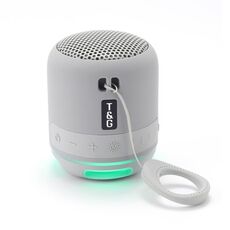 T&G TG294 TWS LED Mini altoparlante esterno audio stereo wireless portatile (grigio)