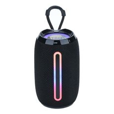 T&G TG653 TWS LED Mini altoparlante esterno audio stereo wireless portatile (nero)