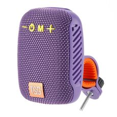 Altoparlante impermeabile T&G TG-392 per bicicletta da esterno TWS Wireless Bluetooth IPX5 (viola)