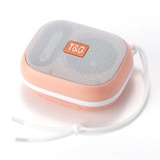Altoparlante impermeabile T&G TG-394 da esterno TWS Wireless Bluetooth IPX7 (rosa)
