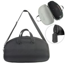 Per JBL BoomBox 3 Custodia portatile in EVA con scatola di ricarica (nero + grigio)
