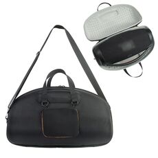 Per JBL BoomBox 3 Custodia portatile in EVA con custodia per caricabatterie (nero + grigio)