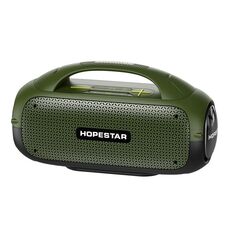 HOPESTAR A50 80W IPX6 Altoparlante Bluetooth portatile impermeabile Subwoofer esterno (verde militare)