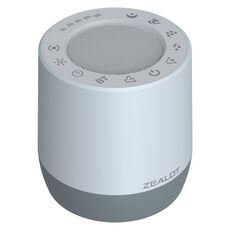 Zealot Z6 Altoparlante Bluetooth per ausilio al sonno con rumore bianco 3 in 1 con funzione di luce notturna (bianco)