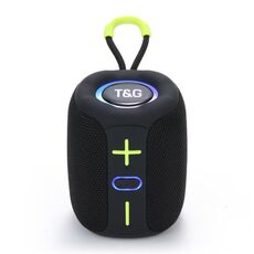 T&G TG-658 Altoparlante Bluetooth wireless per bassi pesanti USB ad alta potenza da 8 W per esterni (nero)