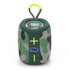 T&G TG-658 Altoparlante Bluetooth wireless per bassi pesanti USB ad alta potenza da 8 W per esterni (mimetico)