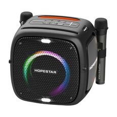 Hopestar Party One RGB Lighting Wireless Bluetooth Stopaker (Black)